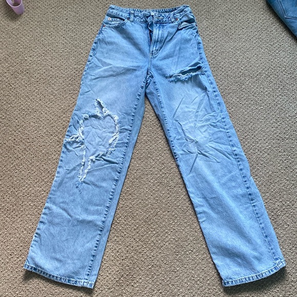 Blue ripped jeans - Picture 1 of 2